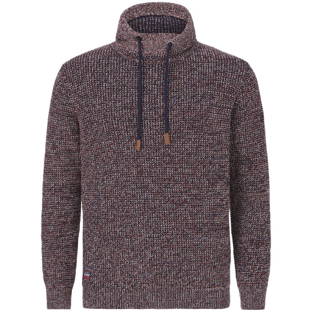 Jan Vanderstorm Pullover LARNO dunkelrot melange