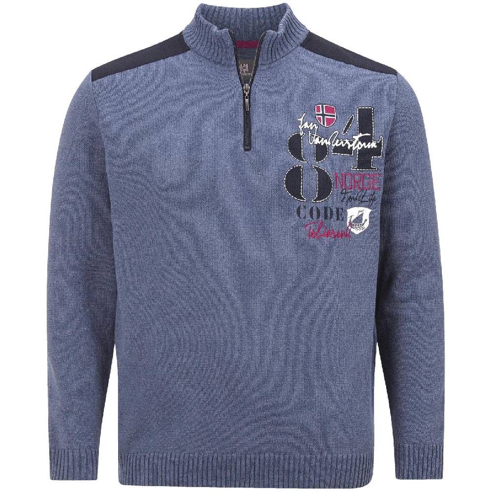 Jan Vanderstorm Pullover NIKANOR blau