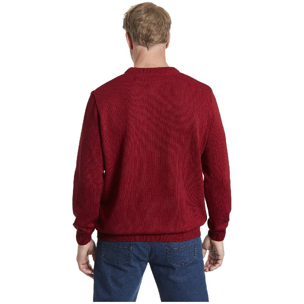 Jan Vanderstorm Pullover OLLE Rot