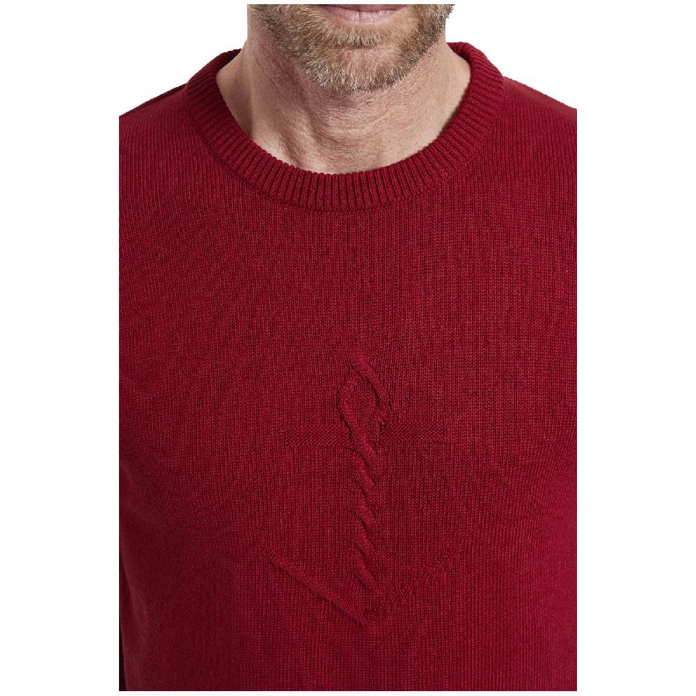 Jan Vanderstorm Pullover OLLE Rot