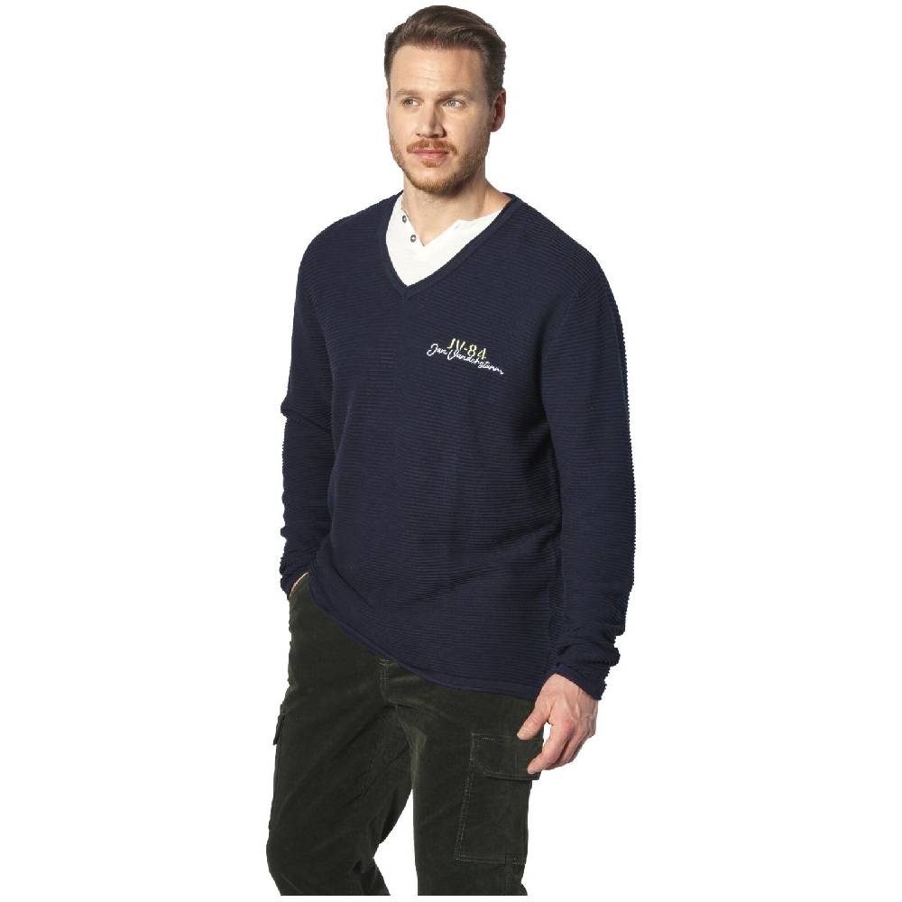 Jan Vanderstorm Pullover PERRIKVIK Dunkelblau