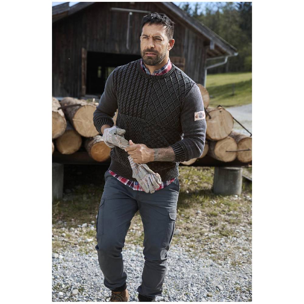 Jan Vanderstorm Pullover RABBE Schwarz