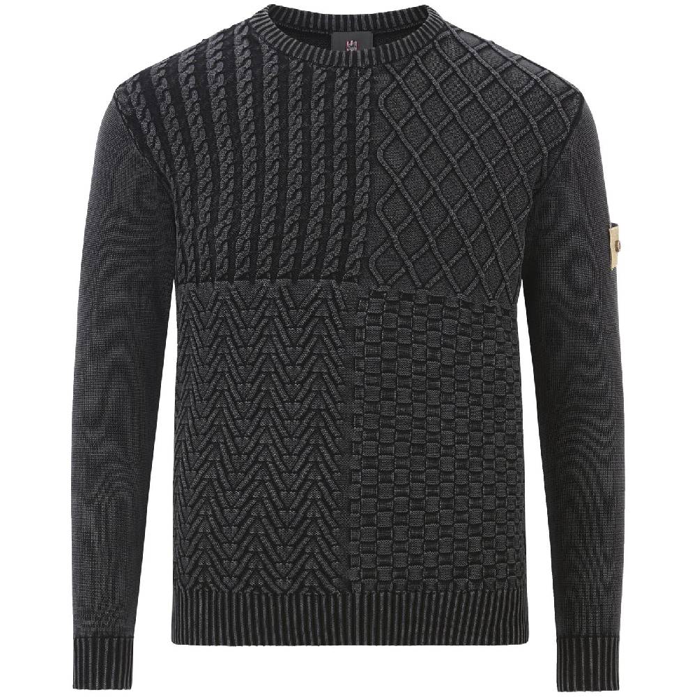Jan Vanderstorm Pullover RABBE schwarz