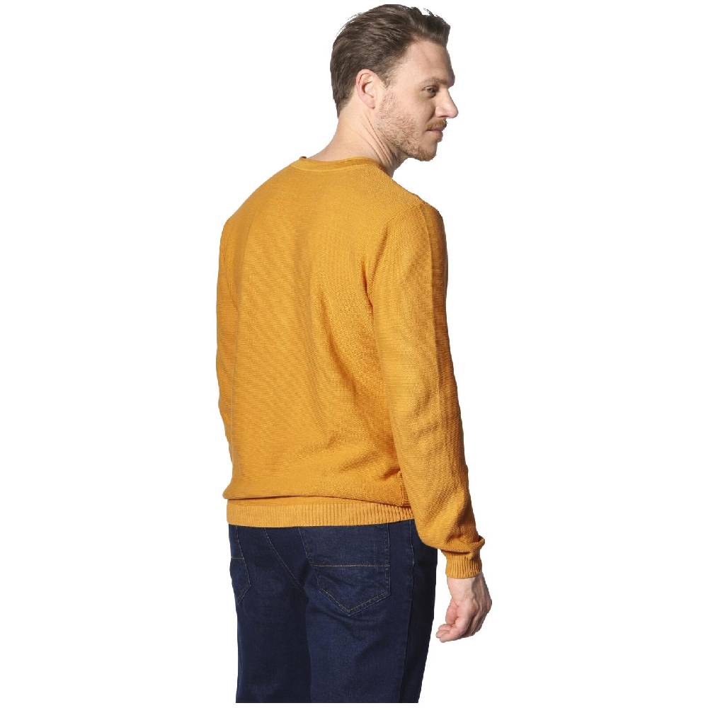 Jan Vanderstorm Pullover TRYGVE Dunkelgelb