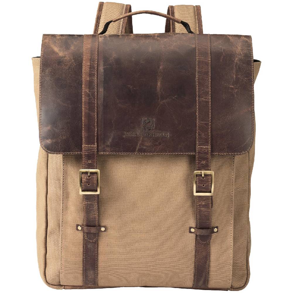 Jan Vanderstorm Rucksack BORISKA braun