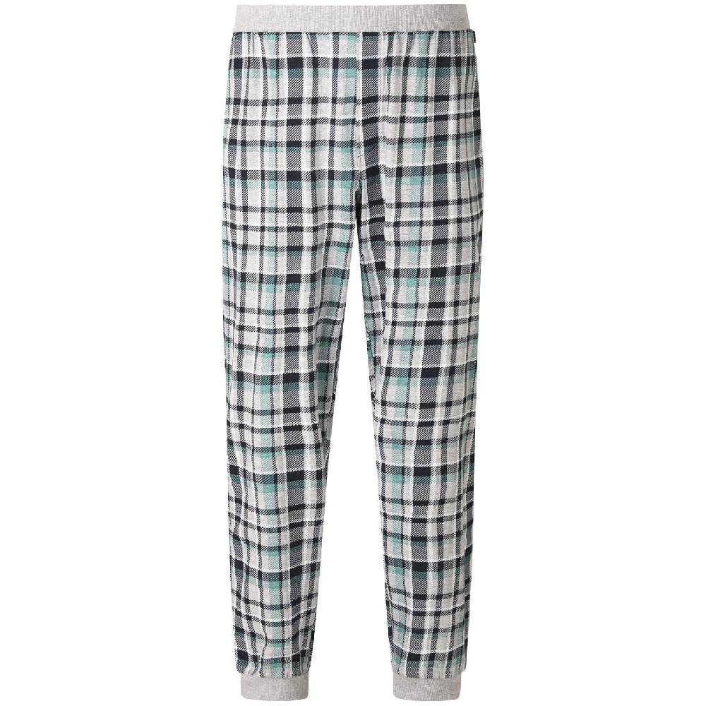 Jan Vanderstorm Schlafhose JARMIN hellgrau kariert