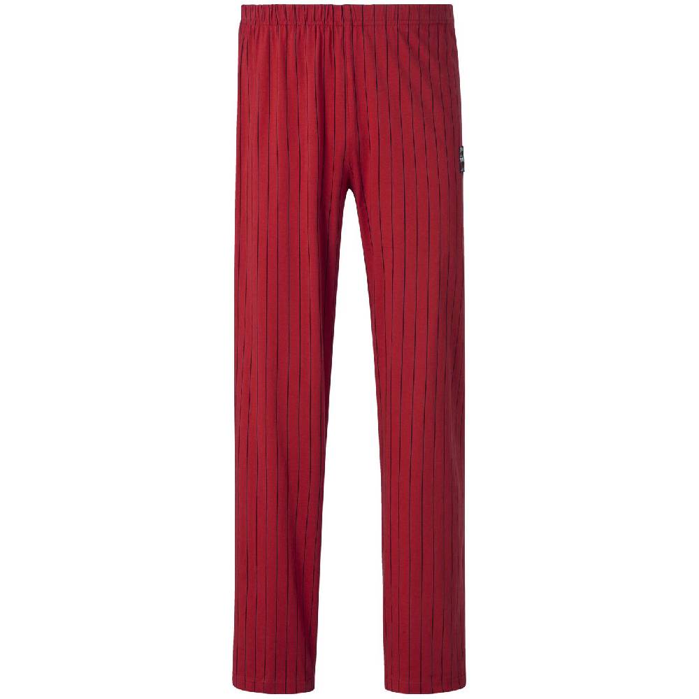 Jan Vanderstorm Schlafhose KIAN rot gestreift