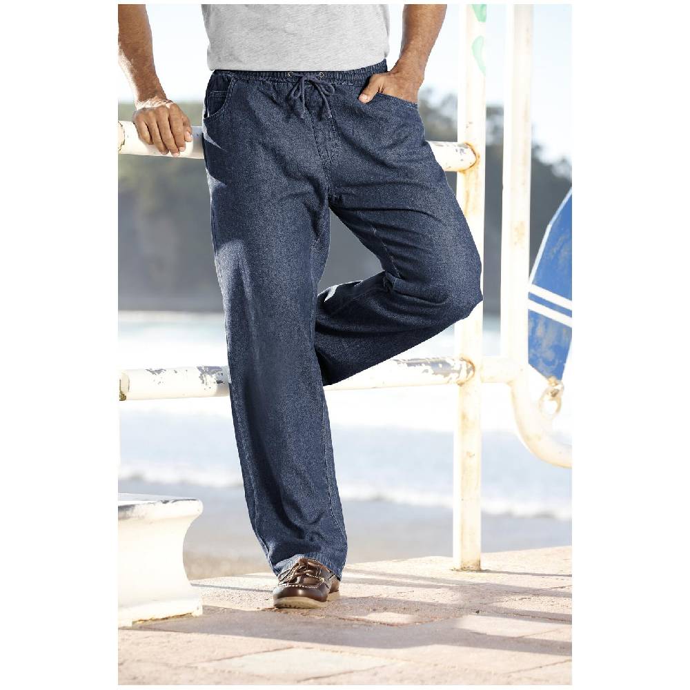 Jan Vanderstorm Schlupfjeans DAAN Dunkelblau