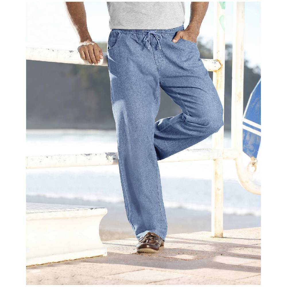 Jan Vanderstorm Schlupfjeans DAAN Hellblau