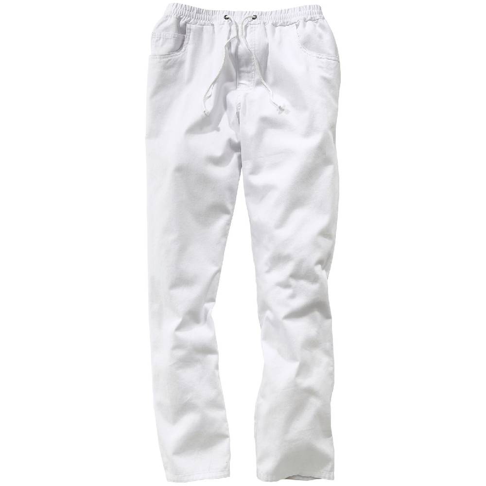 Jan Vanderstorm Schlupfjeans DAAN Weiß