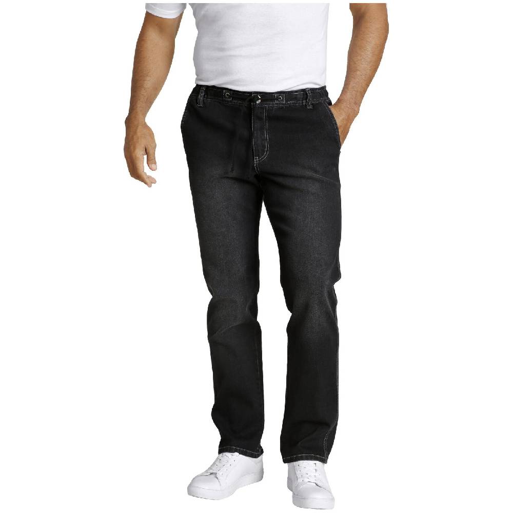 Jan Vanderstorm Schlupfjeans VERTTI Schwarz