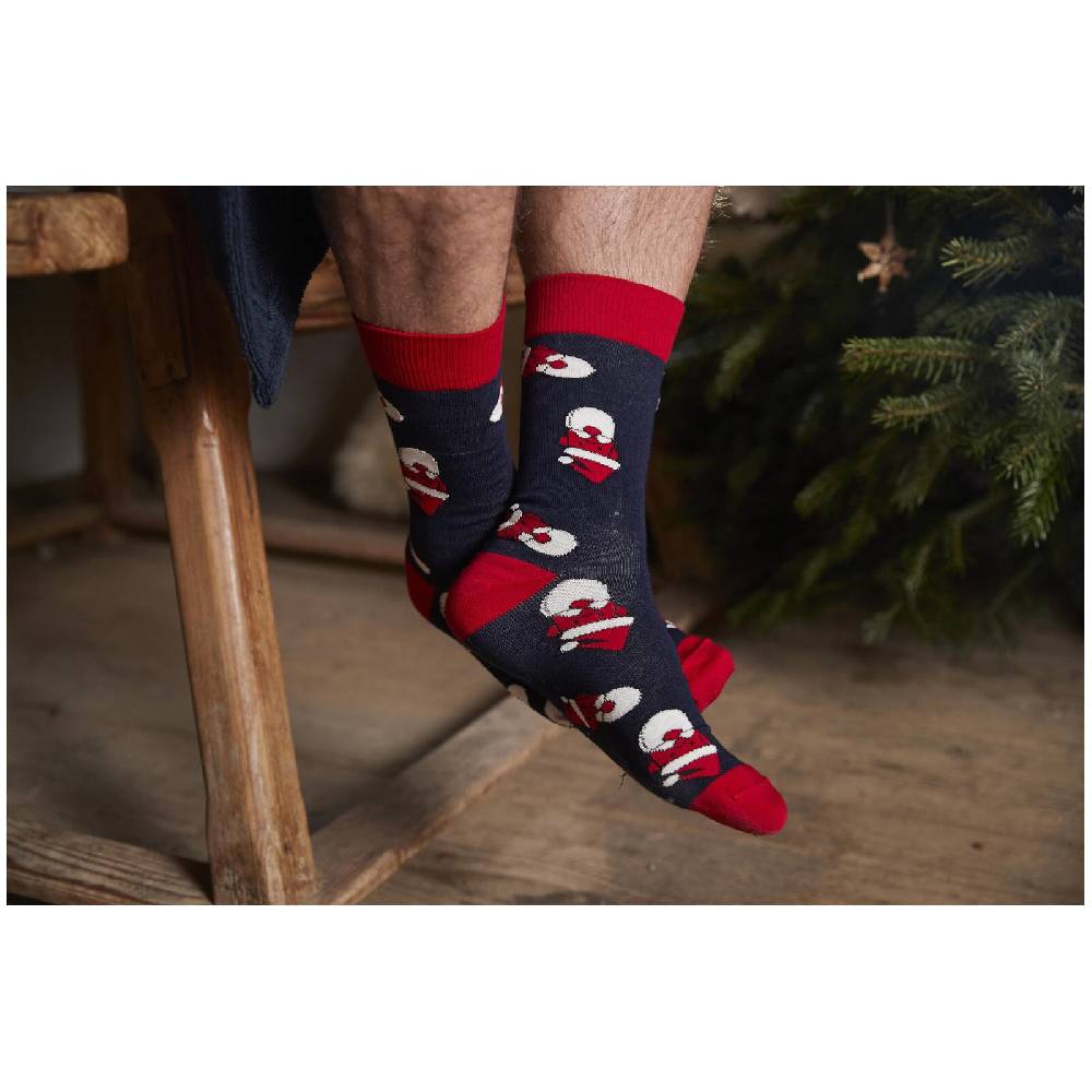 Jan Vanderstorm Socken 2er Pack SIEBELT Dunkelblau