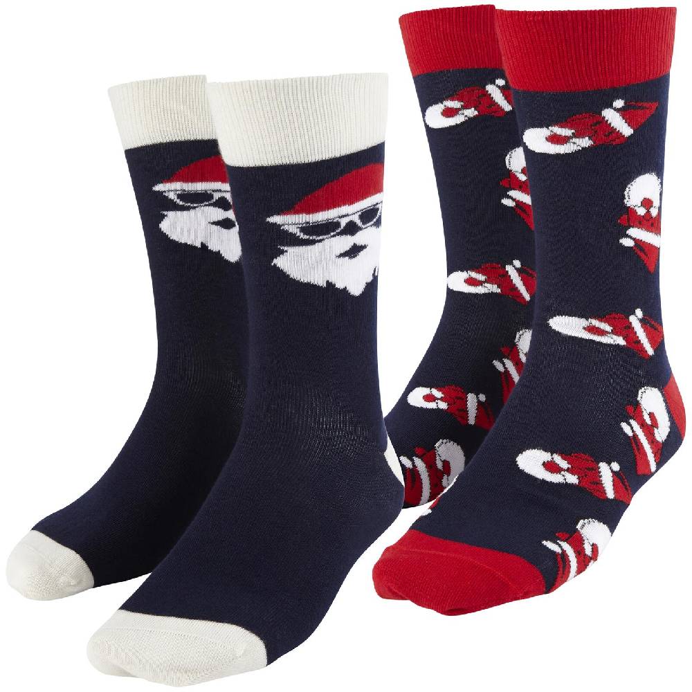 Jan Vanderstorm Socken 2er Pack SIEBELT dunkelblau