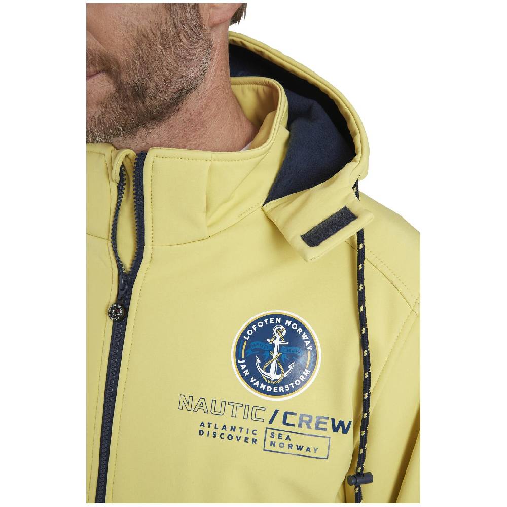 Jan Vanderstorm Softshelljacke BERGETON Hellgelb