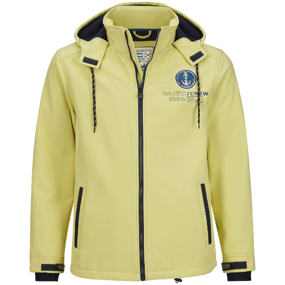 Jan Vanderstorm Softshelljacke BERGETON hellgelb