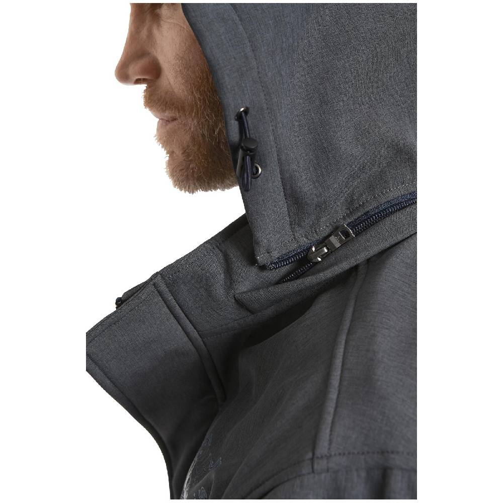 Jan Vanderstorm Softshelljacke FRAKE Grau