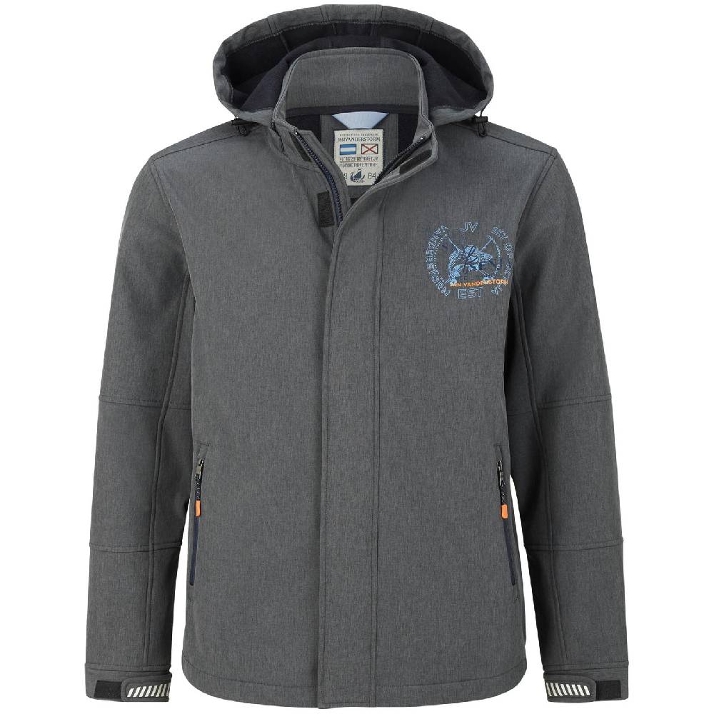 Jan Vanderstorm Softshelljacke FRAKE grau