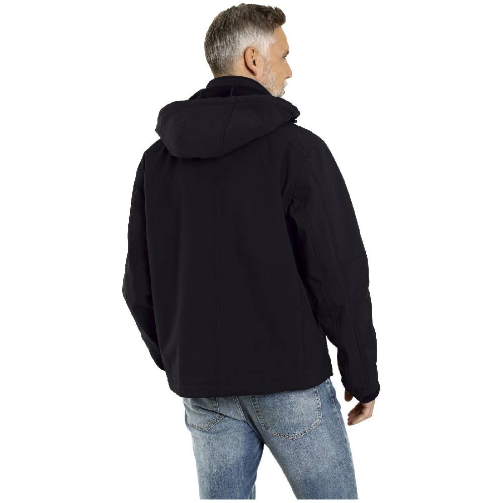 Jan Vanderstorm Softshelljacke MENNE Schwarz