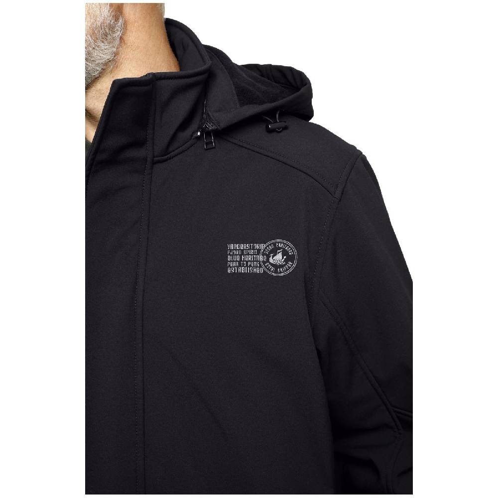 Jan Vanderstorm Softshelljacke MENNE Schwarz