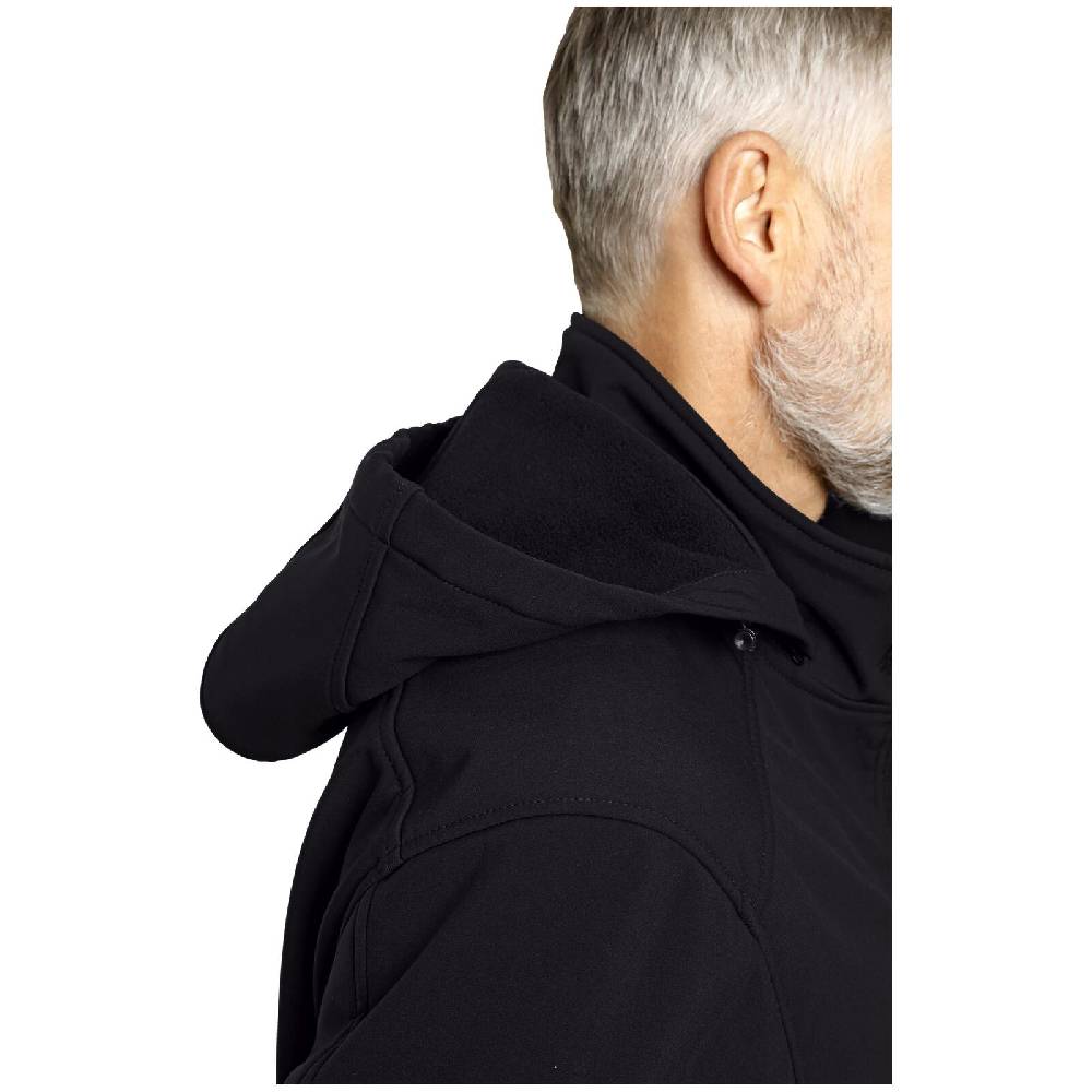 Jan Vanderstorm Softshelljacke MENNE Schwarz