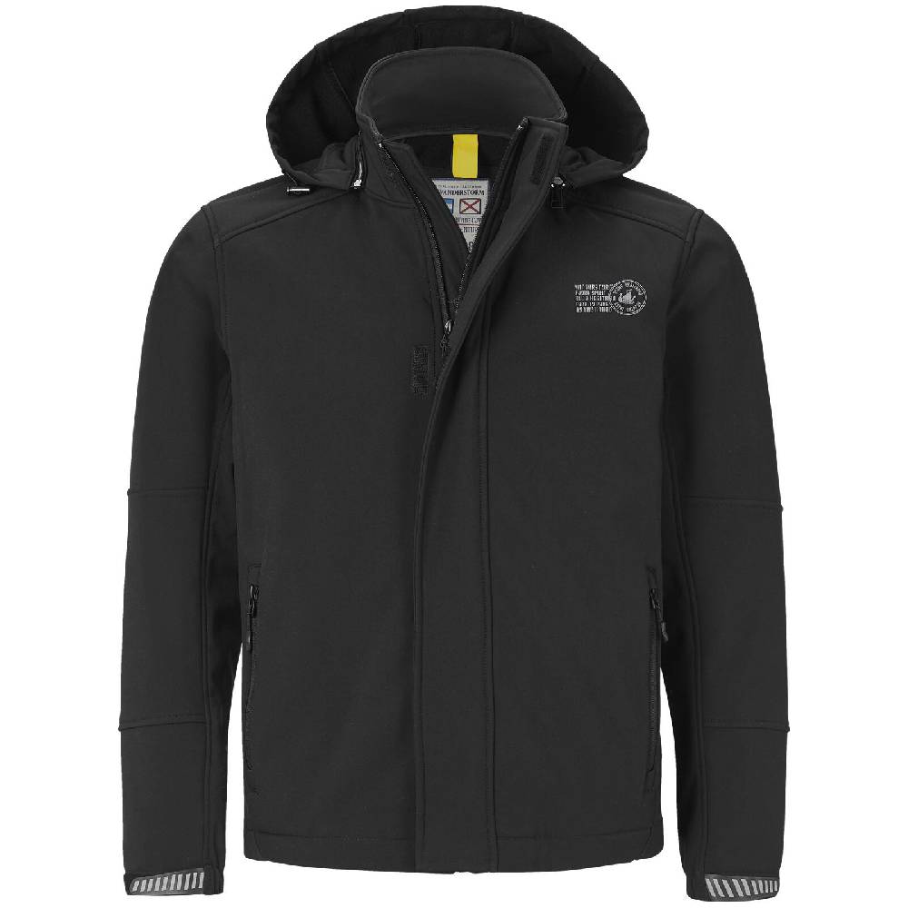 Jan Vanderstorm Softshelljacke MENNE schwarz