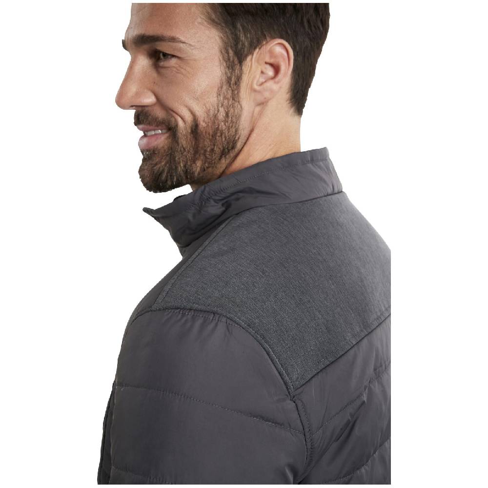 Jan Vanderstorm Steppjacke ALFSIGR Dunkelgrau