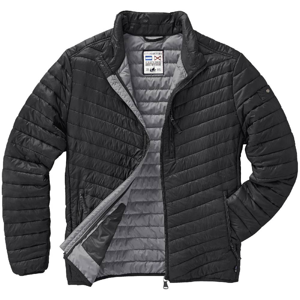 Jan Vanderstorm Steppjacke DANKRAD Schwarz