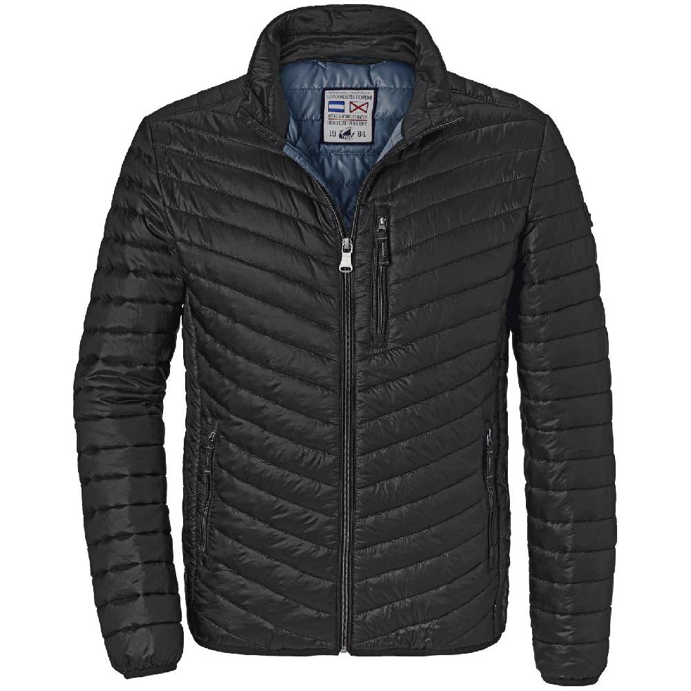 Jan Vanderstorm Steppjacke DANKRAD schwarz