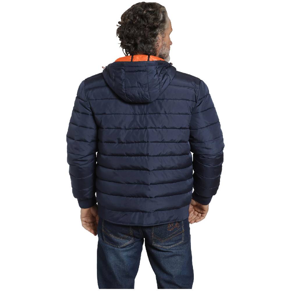 Jan Vanderstorm Steppjacke EGGERT Dunkelblau