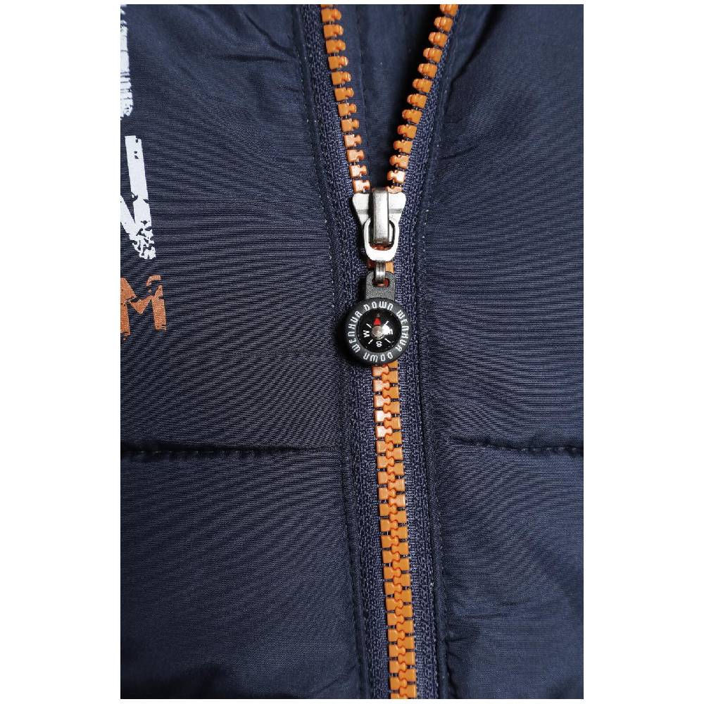 Jan Vanderstorm Steppjacke EGGERT Dunkelblau