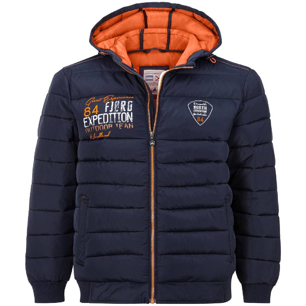 Jan Vanderstorm Steppjacke EGGERT dunkelblau