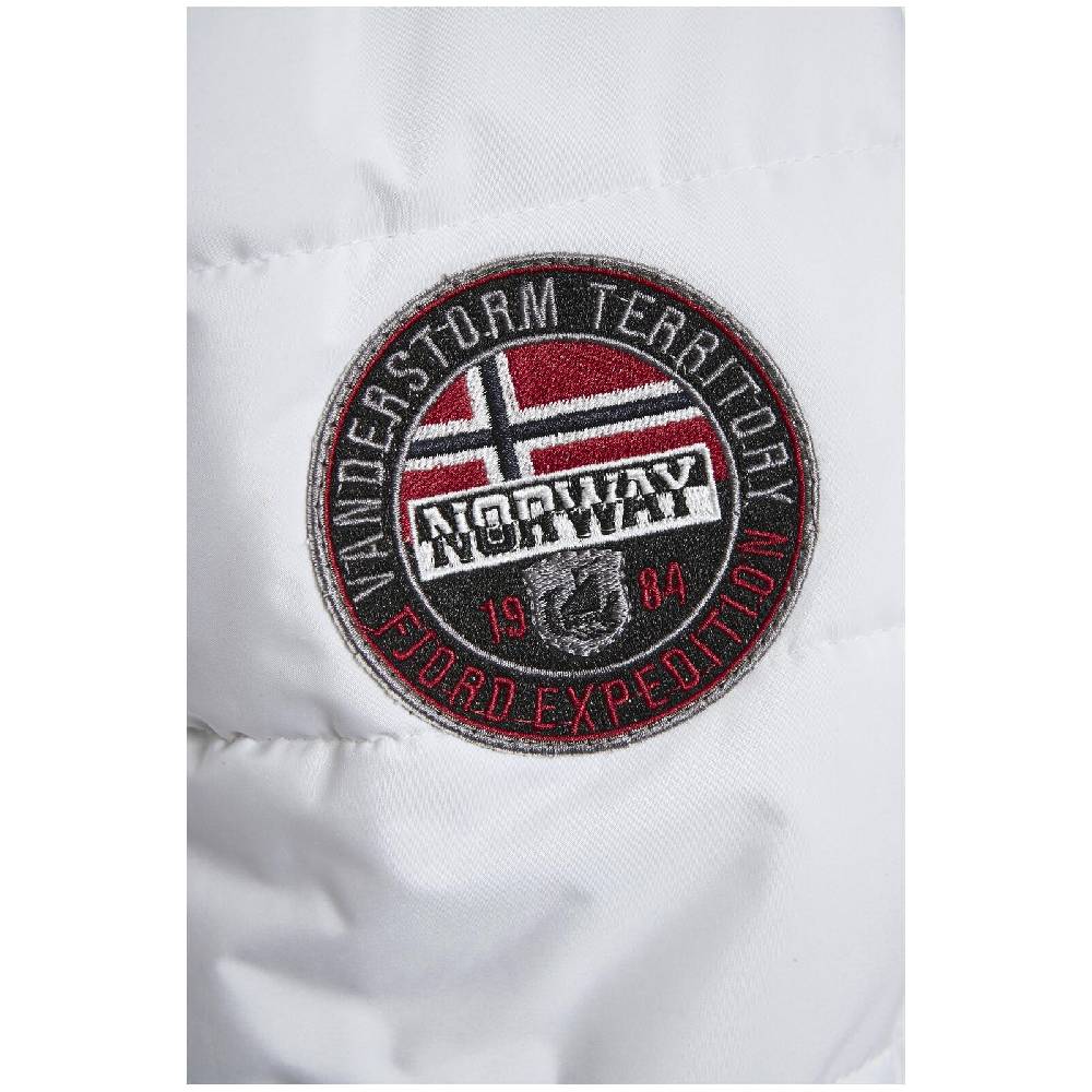 Jan Vanderstorm Steppjacke MIKKA Weiß