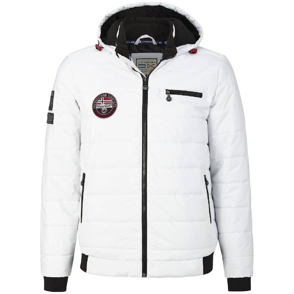 Jan Vanderstorm Steppjacke MIKKA weiß