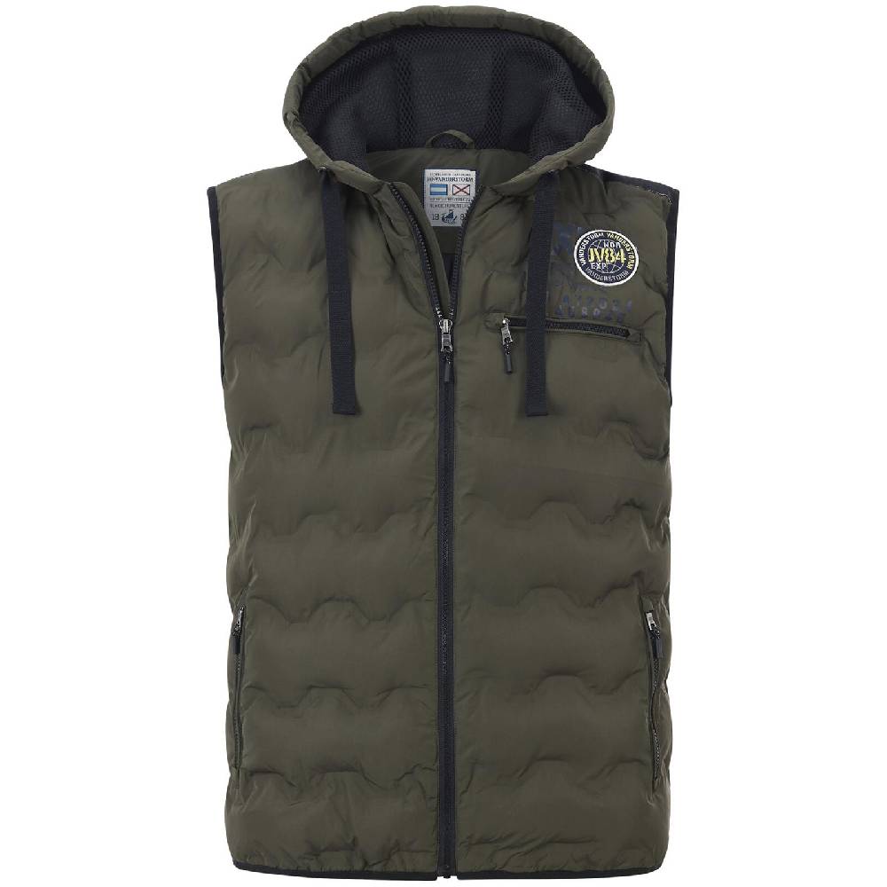 Jan Vanderstorm Steppweste ERKULF oliv