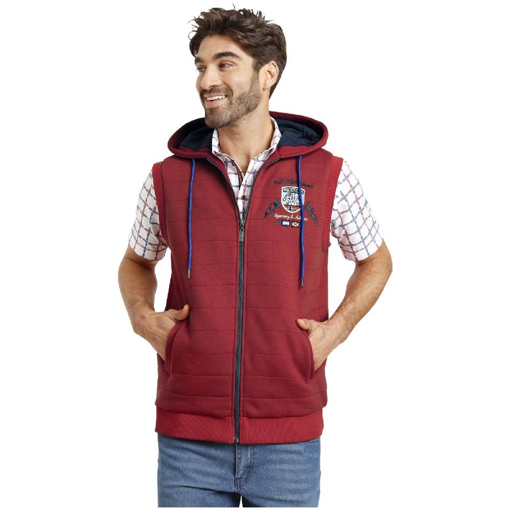 Jan Vanderstorm Steppweste MINGUS Rot