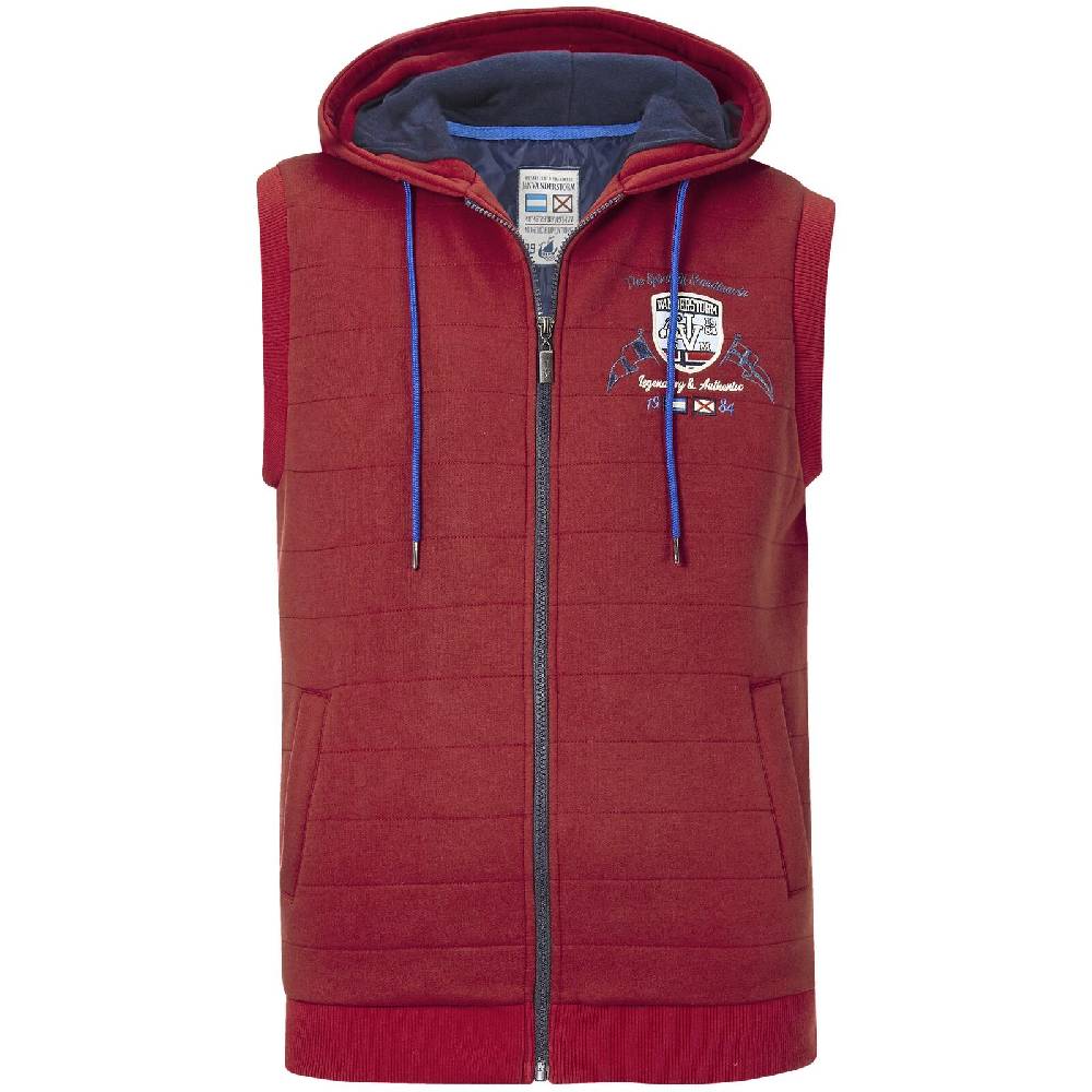 Jan Vanderstorm Steppweste MINGUS rot