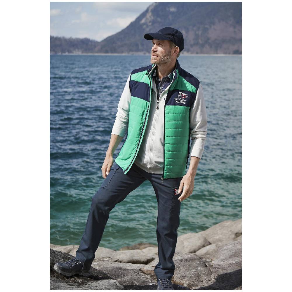 Jan Vanderstorm Steppweste RATMAR Grün