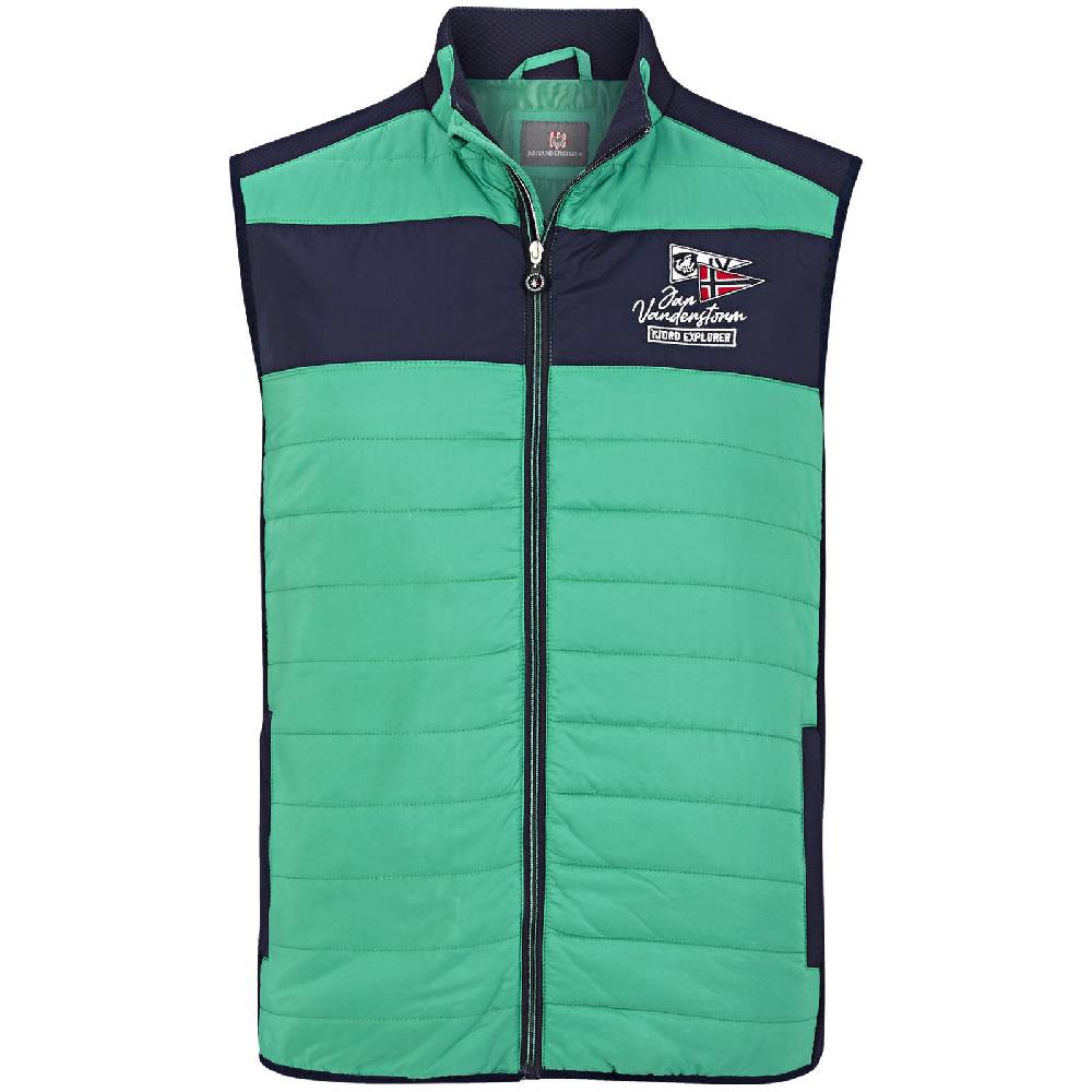 Jan Vanderstorm Steppweste RATMAR grün