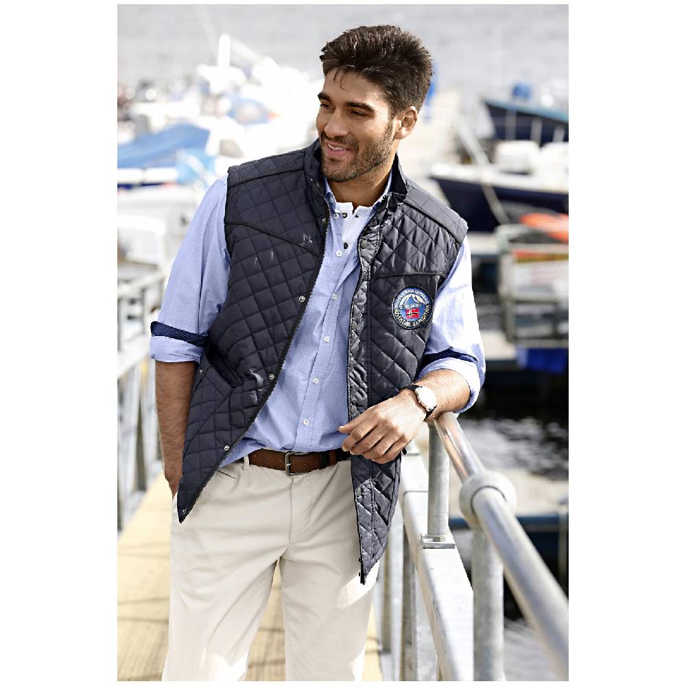 Jan Vanderstorm Steppweste RODEWIN Blau