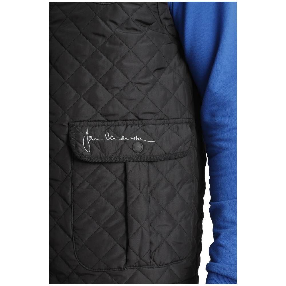 Jan Vanderstorm Steppweste RODEWIN Schwarz