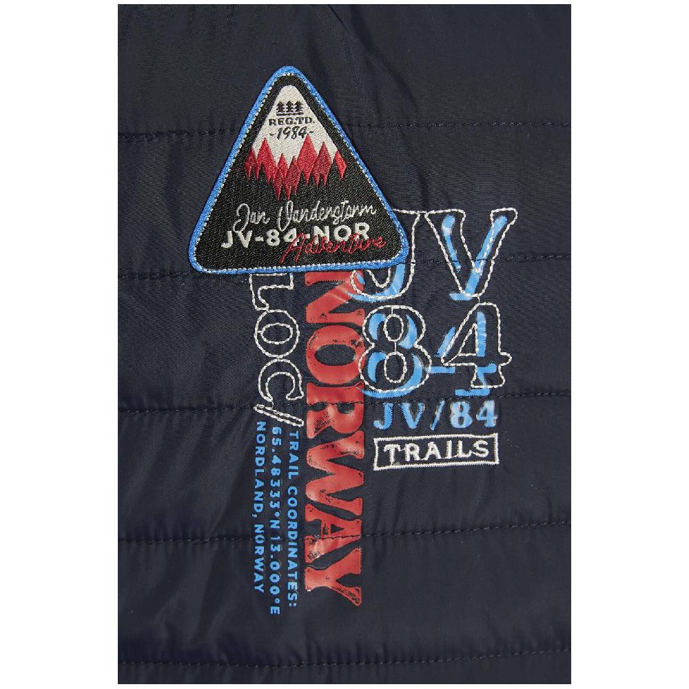 Jan Vanderstorm Steppweste URMO Dunkelblau