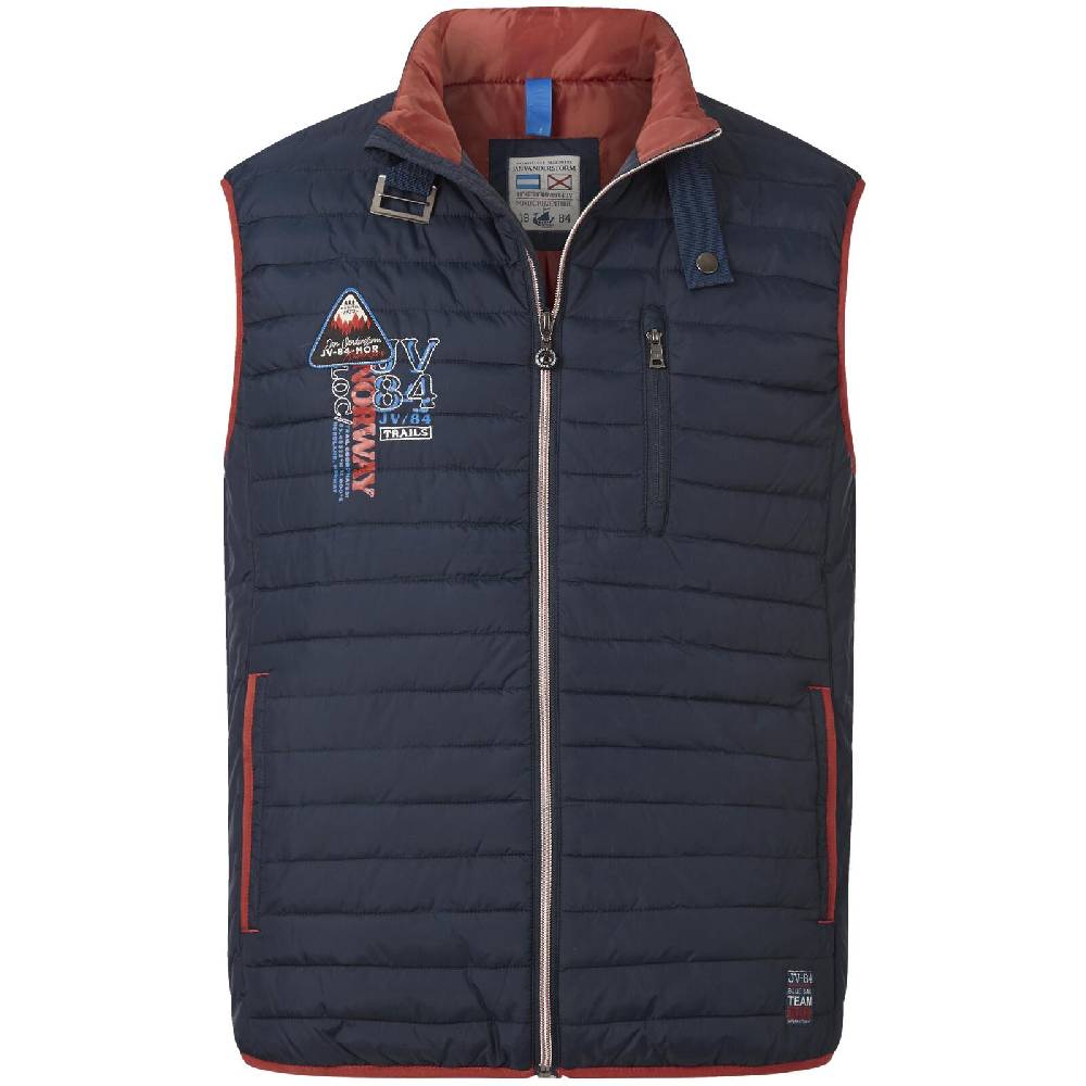 Jan Vanderstorm Steppweste URMO dunkelblau