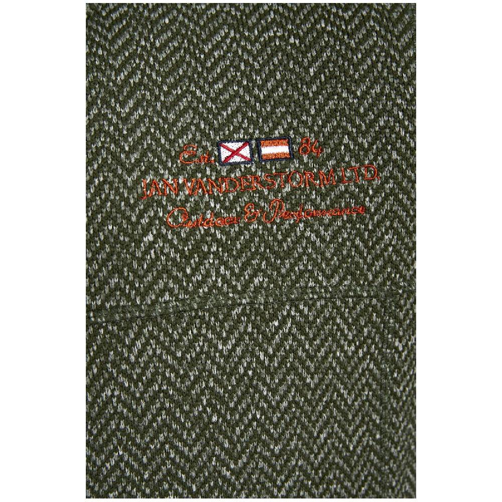 Jan Vanderstorm Strickfleecejacke KOLMUND Oliv