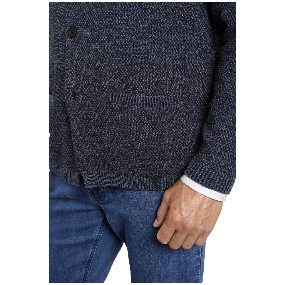 Jan Vanderstorm Strickjacke ASGER Blau