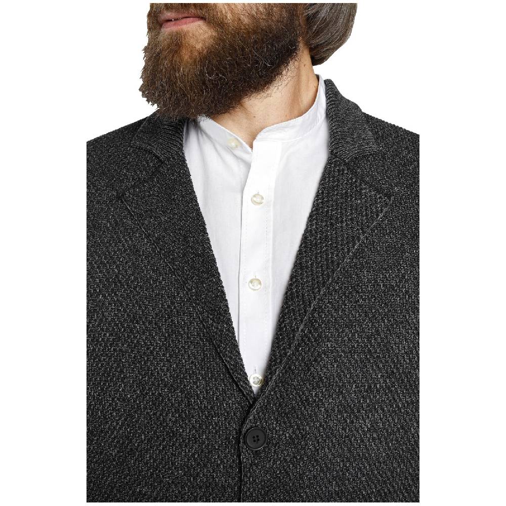 Jan Vanderstorm Strickjacke ASGER Dunkelgrau