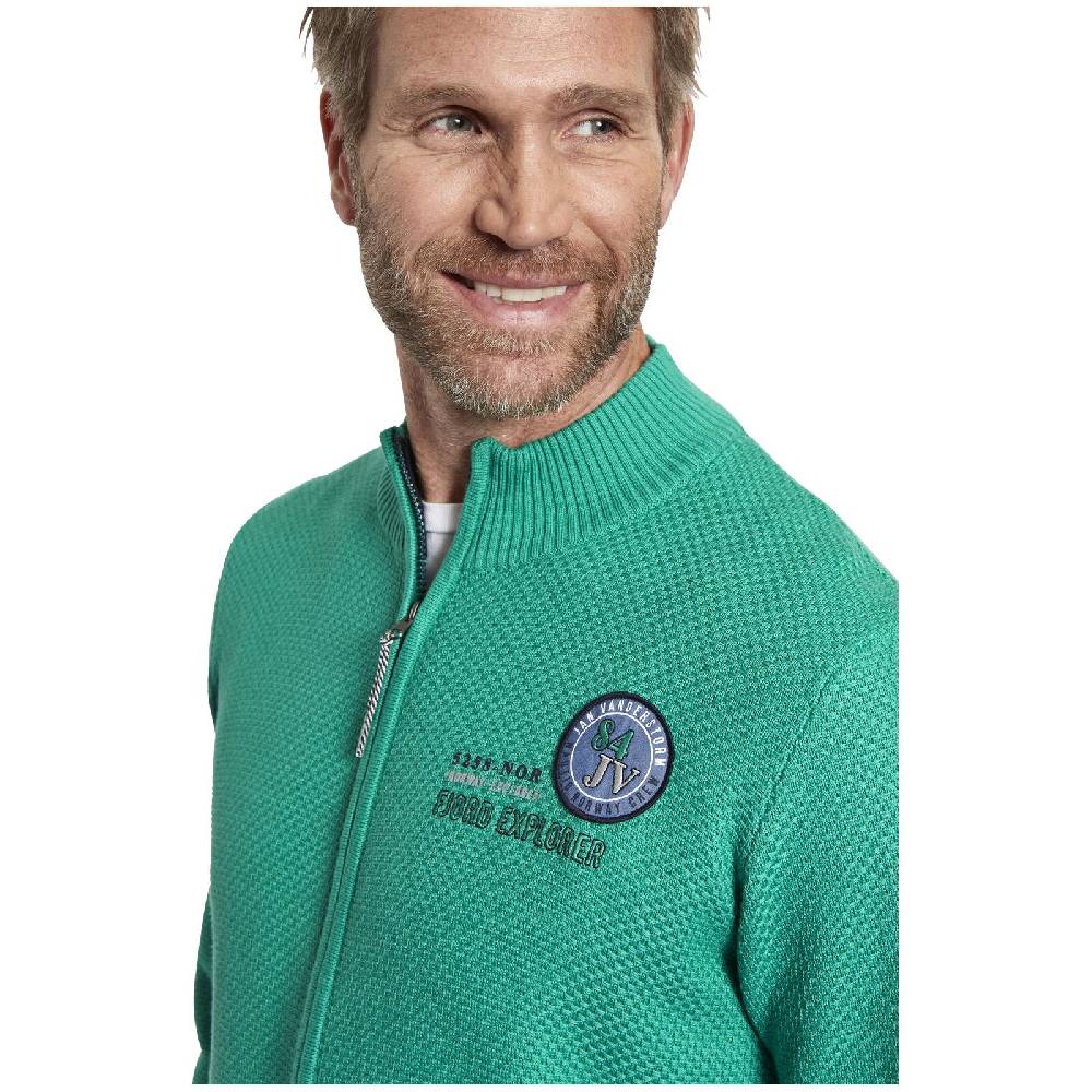 Jan Vanderstorm Strickjacke GAUT Grün