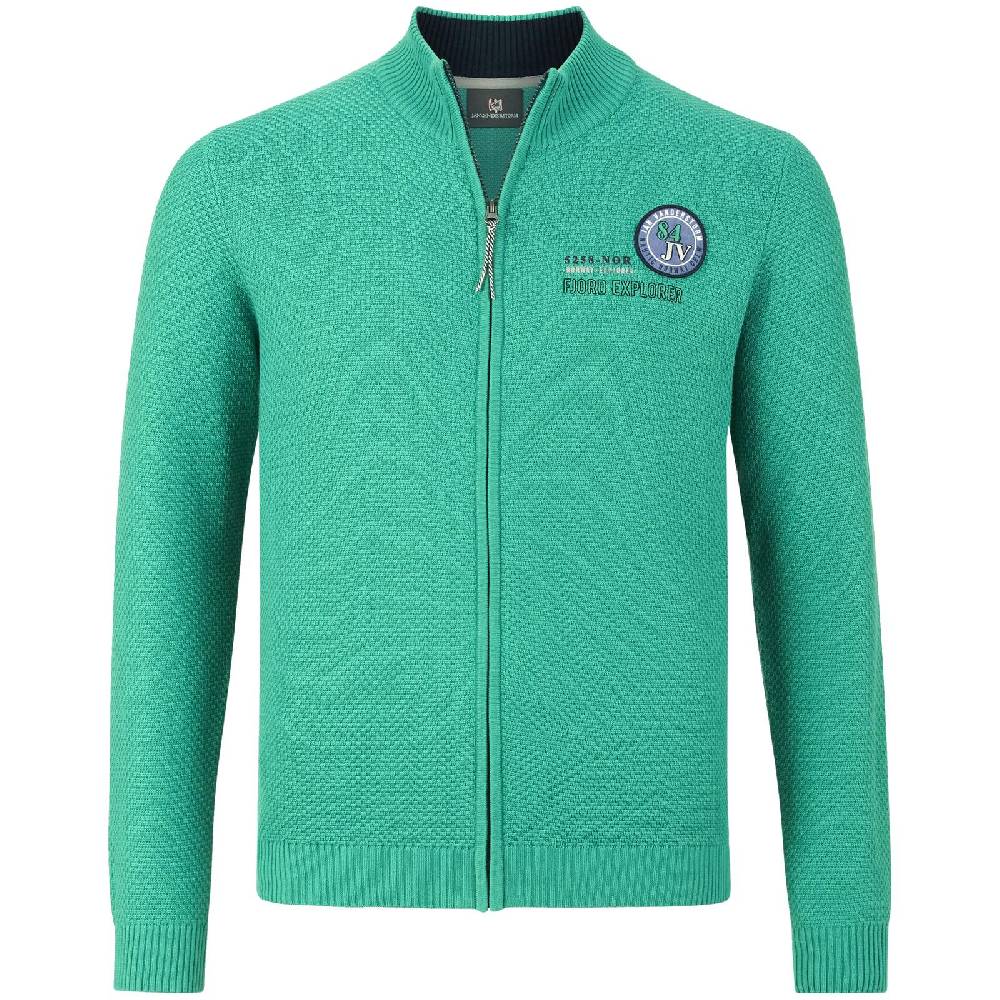 Jan Vanderstorm Strickjacke GAUT grün
