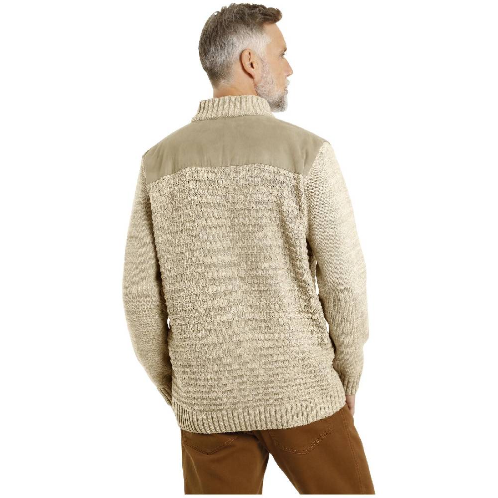 Jan Vanderstorm Strickjacke GYLFE Beige