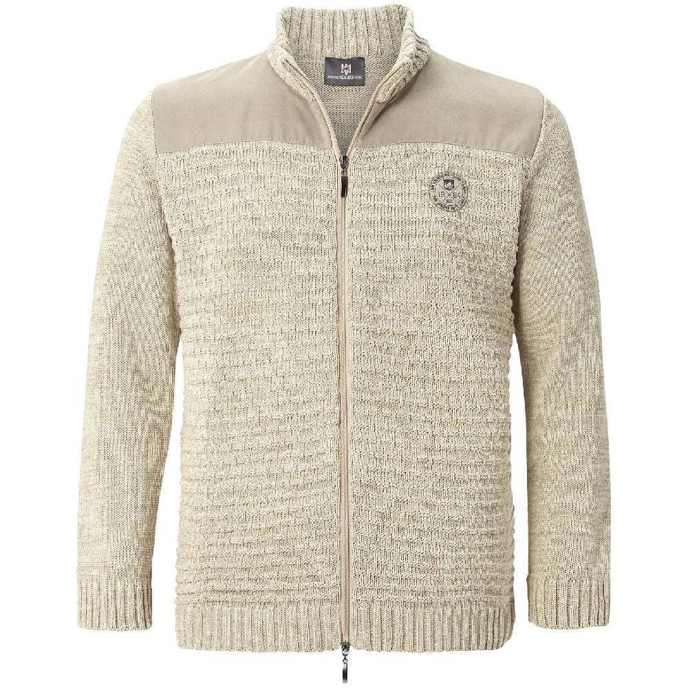 Jan Vanderstorm Strickjacke GYLFE beige