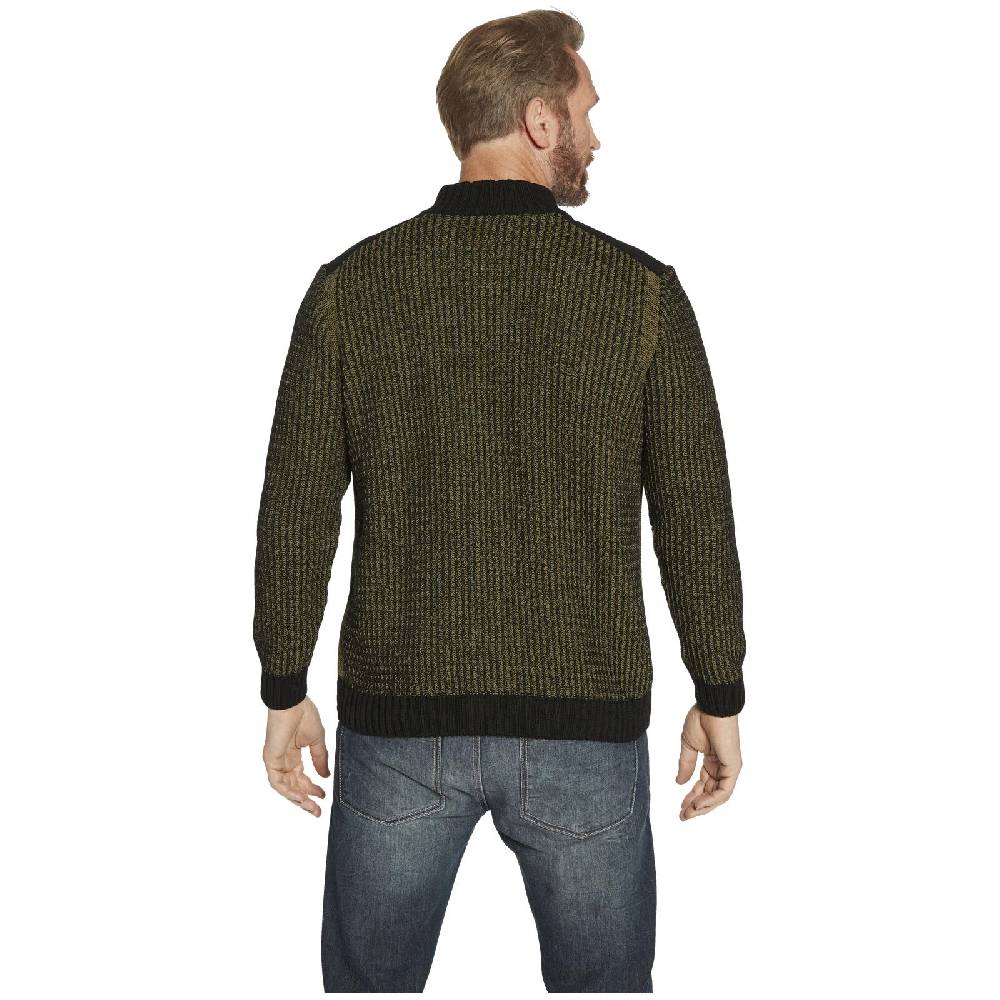 Jan Vanderstorm Strickjacke HALSTEN Oliv